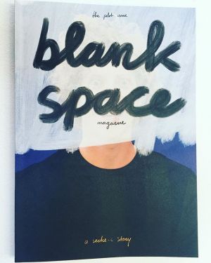 Blank space - the pilot issue. A fab bookazine by all the creatives living and working at @sectie_c  On the cover a hidden @jobberg and artwork by @sanderwassink. Go get your copy (only €15,-) at Sectie C during @dutchdesignweek and contribute to this sym