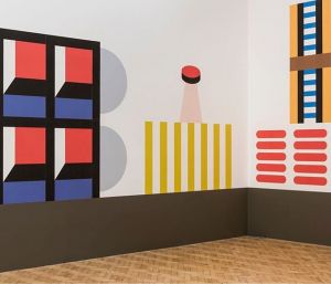 "The only rule I have is to everyday, go to the studio." – Nathalie Du Pasquier
#nathaliedupasquier #otherrooms her exhibit at Camden Arts Center is on view until 14 februari 2018 via @camdenartscentre  #woth #wonderful #wonderfulthings #dutch #dutchdesig