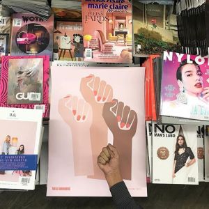 A womans march in New York And WOTH! A good match. #Repost @casamagazinesnyc
・・・
Ready for tomorrow ✊