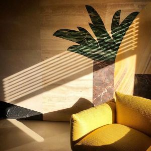 A little sneekpeak of the /an.ti.ca.me.ra/ the stylish entrance of the new Avant-garde department at @covanderhorst  grand opening tomorrow! #Repost @studiopepe_official
・・・
A glimpse of our terrific marble wall tailored made with marble inlays for @covan