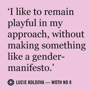 Interview with the Wonderful @luciekoldova in our WOTH issue No 8. Go get your copy in your online shop! #woth #wonderful #things #magazine #luciekoldova #interior #product #design #independentmagazine #people #places #things