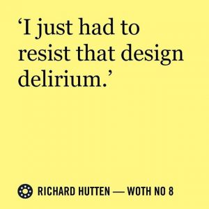 We interviewed designer @richardhutten for our issue WOTH No8. Be quick, and get a copy soon! Since No9 is on its way! .
.
.
#woth #wonderful #things #magazine #japan #nippon #japonism #No8 #issueno8 