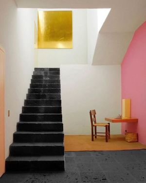 Wonderful Mexican architecture where colour is in the lead!  @casaluisbarragan Casa Luis Barragán was built in 1948 in Mexico City by Luis Barragán. makinglivinglovely #interiors #architecture #interiorstyling #colourgram #decorating #amazingdesign #inter