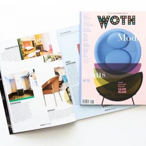 Amsterdam/London based Designduo Rive Roshan obvious happy with our issue ☺️ #Repost @riveroshan
・・・
We got our hands on the latest issue of @woth magazine with a little feature of the Weesp Museum project and some features on other work we have contribut