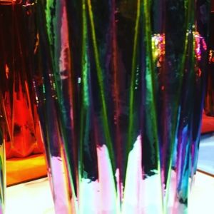 Disco gallore @polspotten at @maisonetobjet #paris. 
#purple. #red #green #mirror #mirrorselfie #woth #wonderful #wonderfulthings #wothson #dutch #dutchdesign #independentmagazine #designmagazine #people #places #things #creatives #creativeindustry