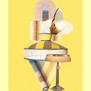 Milan mêlee. Multi-coloured modular mix of brass, marble and mauve. Out of all the things that look like having an impact, we pick the ones that move us the most. This is our collage of up and coming trends @antoniacollages  Read the full article in WOTH 