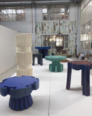 Marvelous new work -ceramics-  by @floris_wubben you can see them close-up and check out the wonderful patine at @piet_hein_eek . 
@dutchdesignweek #woth #wonderful #wonderfulthings #wothson #dutch #dutchdesign #independentmagazine #designmagazine #people