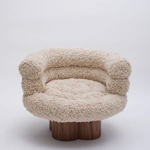 We have been seeing it for a while this trend of chairs impersonating sheep. But this one masters it! 
#Repost @paddy.designs
・・・
Luna Chair ll Agnes Studio

This comfy armchair uses a special fabric, Momostenango wool from the Guatemalan Highlands. The m