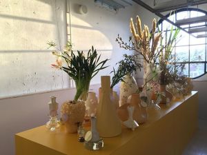 Building up our WOTH presentation #wothvazenpop-up at @objectrotterdam with @zomersbloemen @finsawood @studiowiekisomers @isaacmonte.nl @studiotrulytruly @vazenvanjanssen @roderick_vos @social_label @corunumceramics @jeroenwand @maeengelgeer @florishover