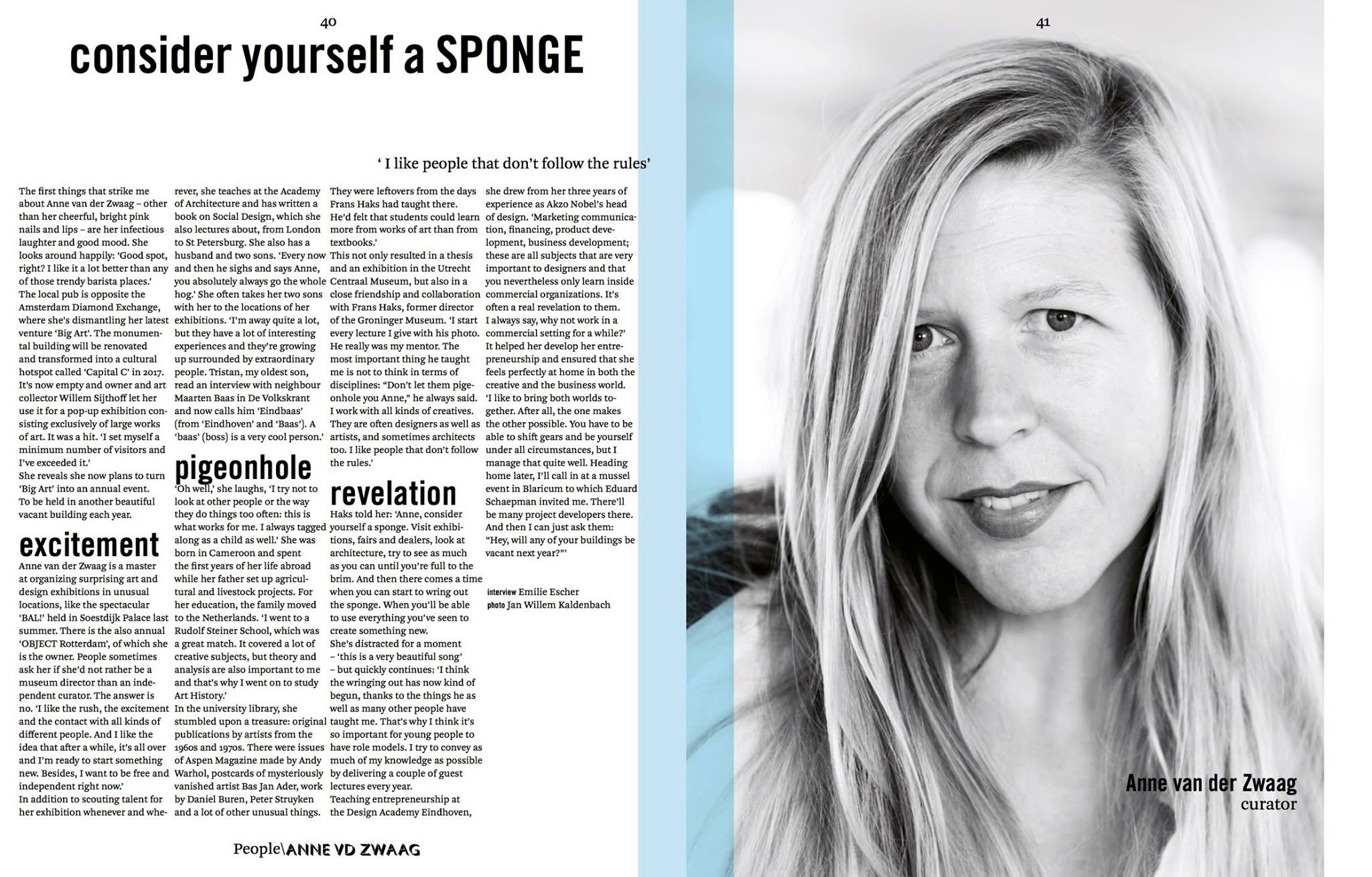 Interviews in WOTH Magazine no 3