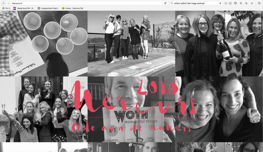  Mercurs 2016: WOTH Wonderful Things Magazine genomineerd als lancering van het jaar