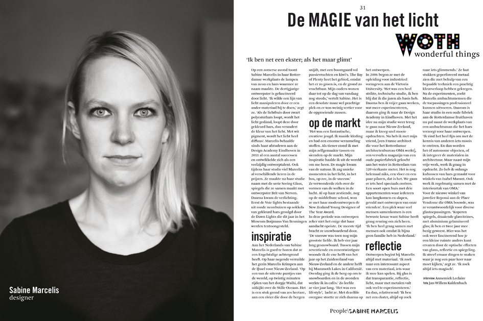 Woth People: interview met Sabine Marcelis